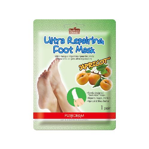 PUREDERM Ultra Repairing Foot Mask - APRICOT