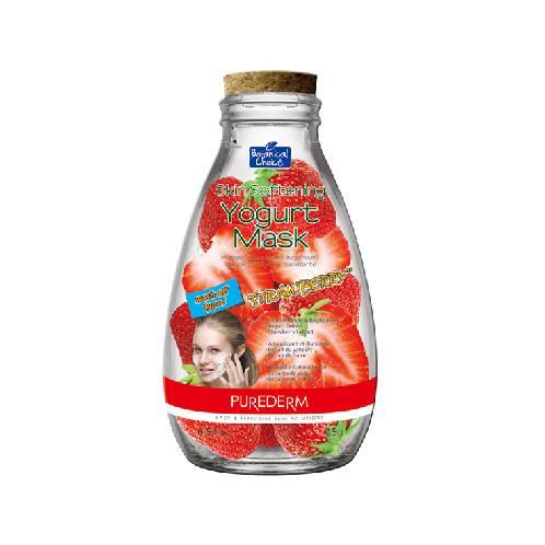PUREDERM Skin Softening Yogurt Mask - STRAWBERRY