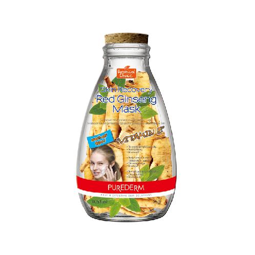 PUREDERM SKIN RECOVERY RED GINSENG MASK - VITAMIN E