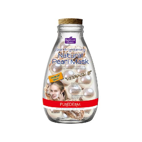 PUREDERM Skin Brightening Natural Pearl Mask - Vitamin E